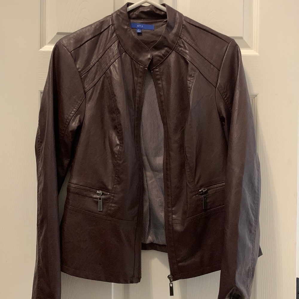 Pleather jacket